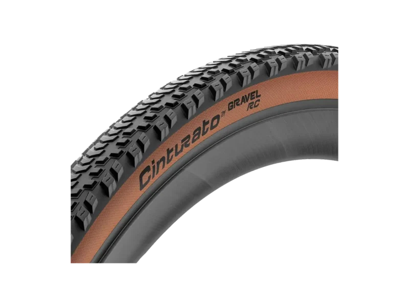 Opona gravelowa Pirelli Cinturato Gravel RC brązowa