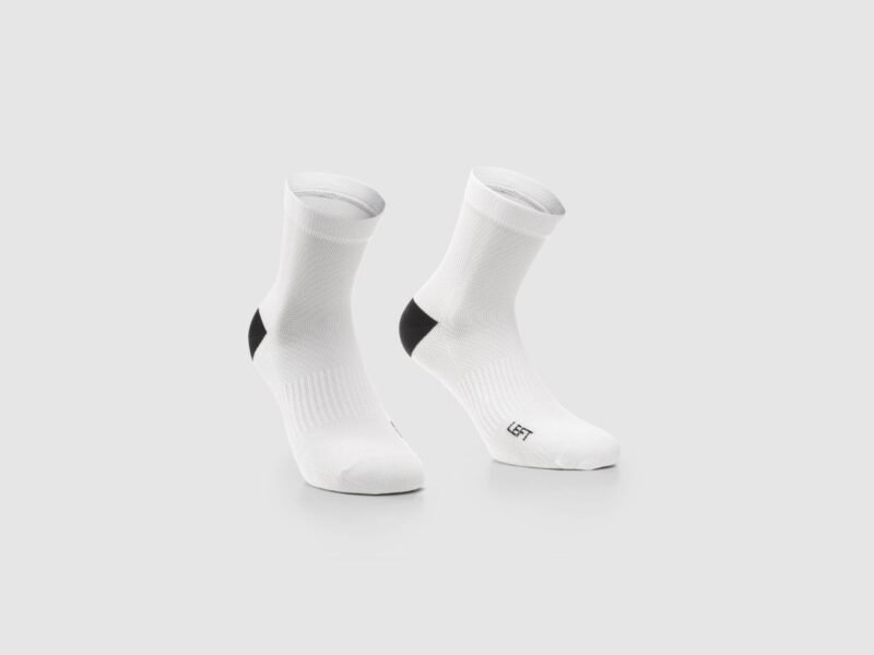 Skarpetki ASSOS ESSENCE SOCKS LOW HOLY WHITEw 2-Pak