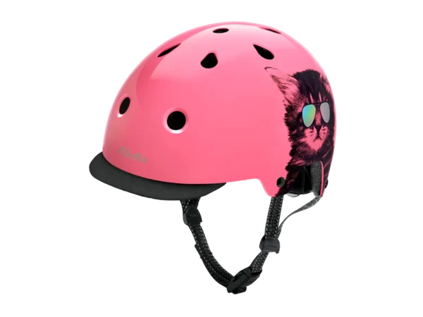Kask Electra Lifestyle Lux Cool Cat Różowy