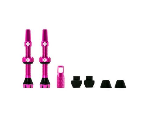 Muc-Off wentyle Tubeless Valves V2 44mm różowe