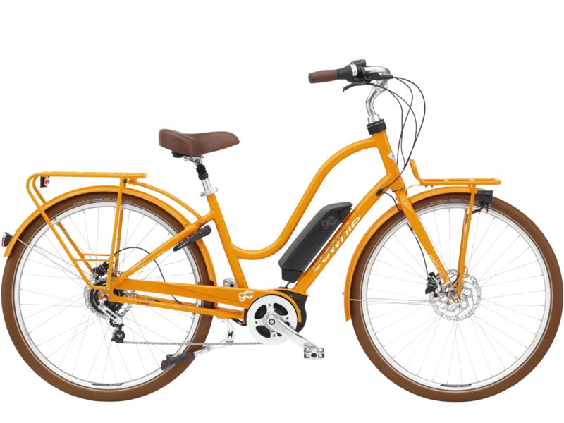 ROWER Electra Townie Commute Go! 5i EQ z ramą w wersji damskiej Tangerine