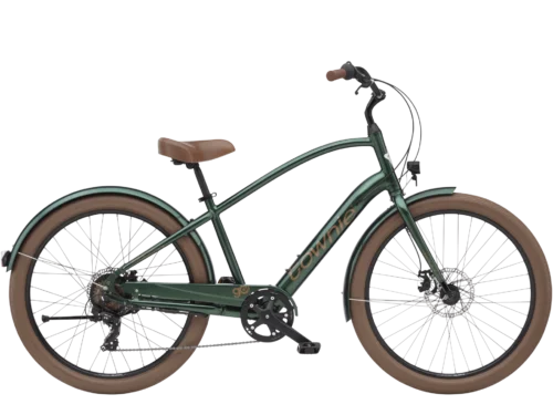 ROWER ELECTRA Townie Go! 7D EQ z ramą w wersji męskiej Evergreen Metallic