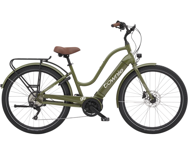 ROWER ELECTRA Townie Path Go! 10D EQ z ramą w wersji damskiej Olive