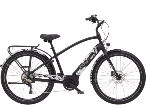 ROWER ELECTRA Townie Path Go! 10D EQ ze standardową rurą górną Black