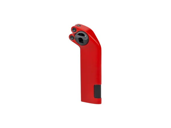 Dobrana kolorystycznie wewnętrzna nasadka masztu podsiodłowego Trek Madone SLR z włókna węglowego 5mm offset Czerwony Viper