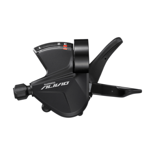 SHIMANO ALIVIO Dźwignia przerzutki SL-M3100-L 3-biegów RAPIDFIRE PLUS Obejma Z optycznym wskaźnikiem przełożenia