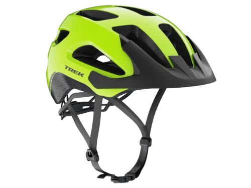 Kask rowerowy Trek Solstice Żółty Radioactive Połysk