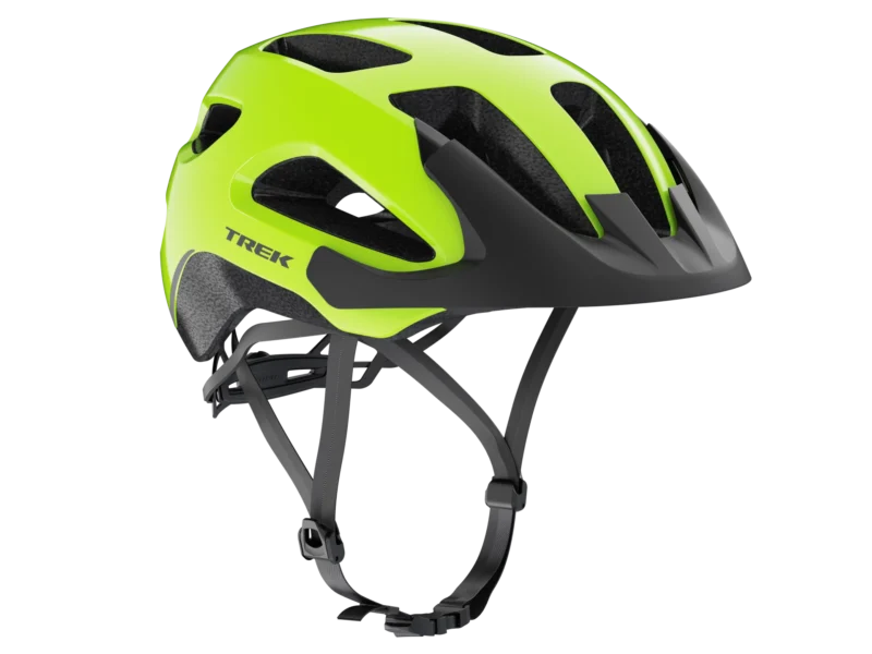 Kask rowerowy Trek Solstice Żółty Radioactive Połysk