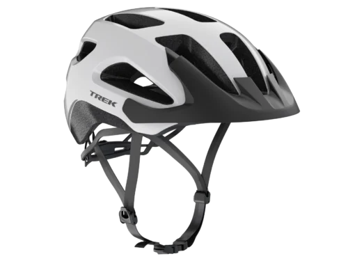 Kask rowerowy Trek Solstice Biały Crystal Połysk