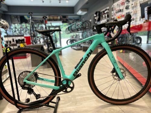 Rower gravelowy Bianchi ARCADEX COMP GRX610/822 Celeste