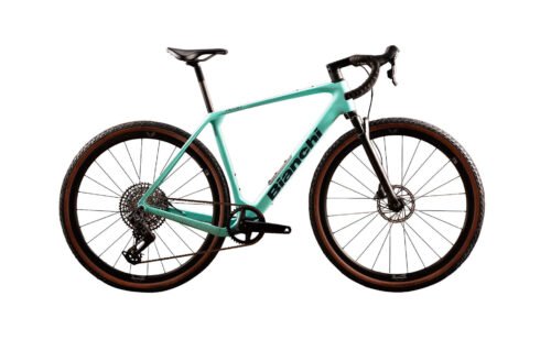 Rower gravelowy Bianchi ARCADEX PRO APEX/GX eTAP 12S Celeste