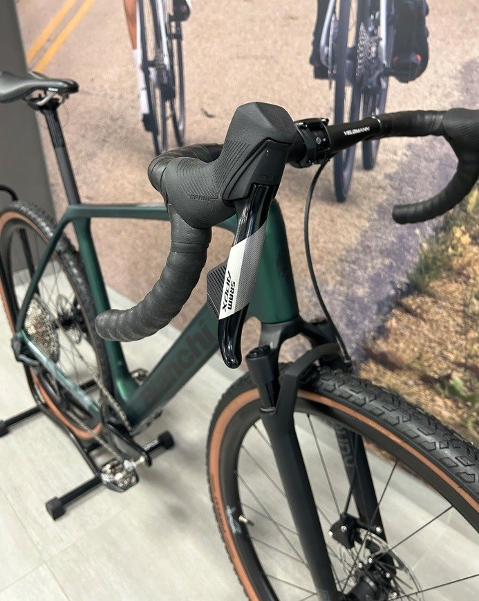 Gravel Bianchi Rower-ARCADEX PRO APEX/GX eTAP 12S rozmiar L Green Forest DEMO