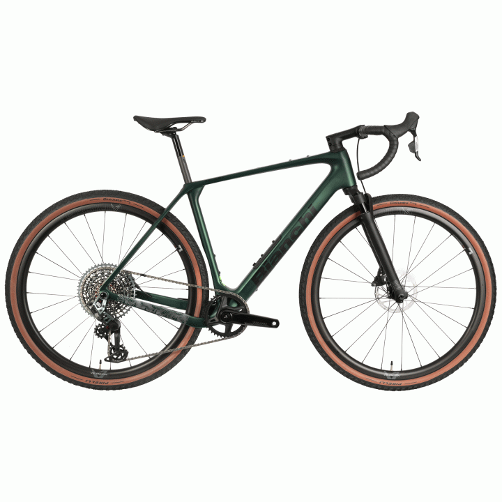 Gravel Bianchi Rower-ARCADEX PRO APEX/GX eTAP 12S rozmiar L Green Forest DEMO