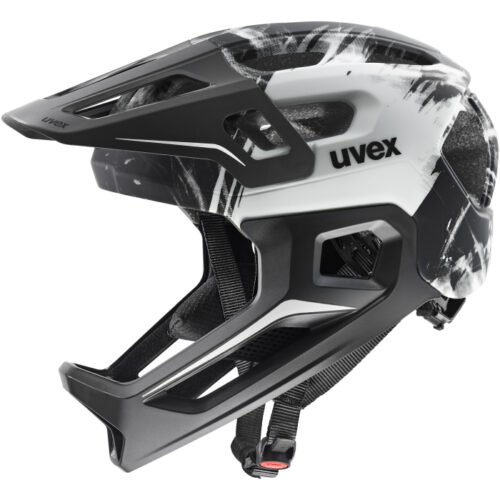 Kask rowerowy dziecięcy UVEX React jr. fullface 52-56cm black