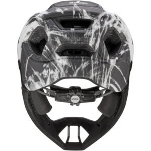 Kask rowerowy dziecięcy UVEX React jr. fullface 52-56cm black