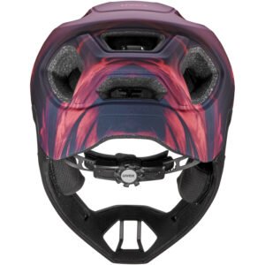 Kask rowerowy dziecięcy UVEX React jr. fullface 52-56cm red