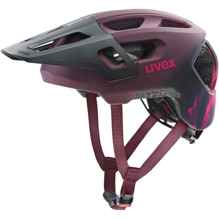 Kask rowerowy dziecięcy UVEX React jr. fullface 52-56cm red