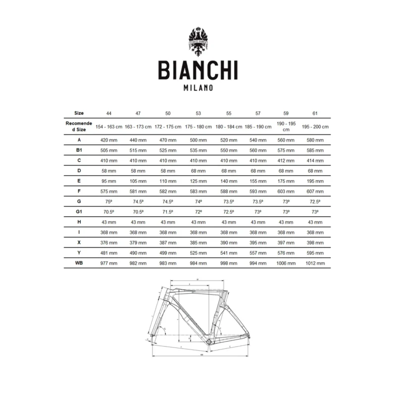 Rower Bianchi INFINITO Shimano 105 DI2 12S Celeste